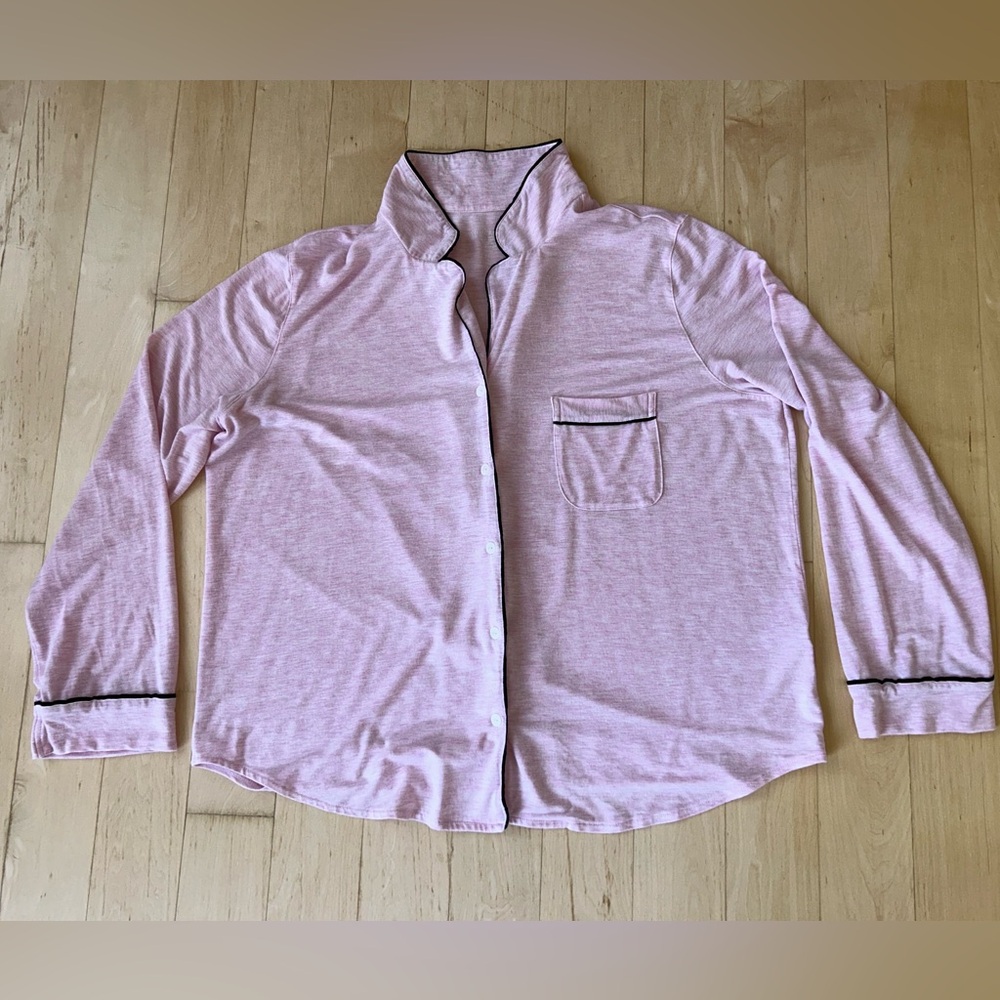 Victoria’s Secret Women's SoSoft Modal Long Pajama Set Angel Pink Size Large - Picture 12 of 16
